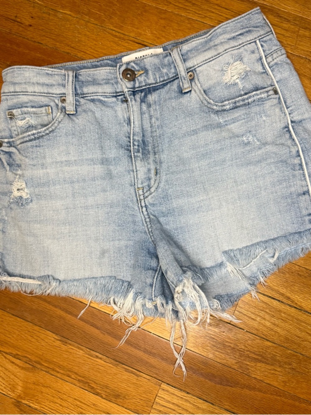 Pistola Light Wash Women's Denim Shorts 27